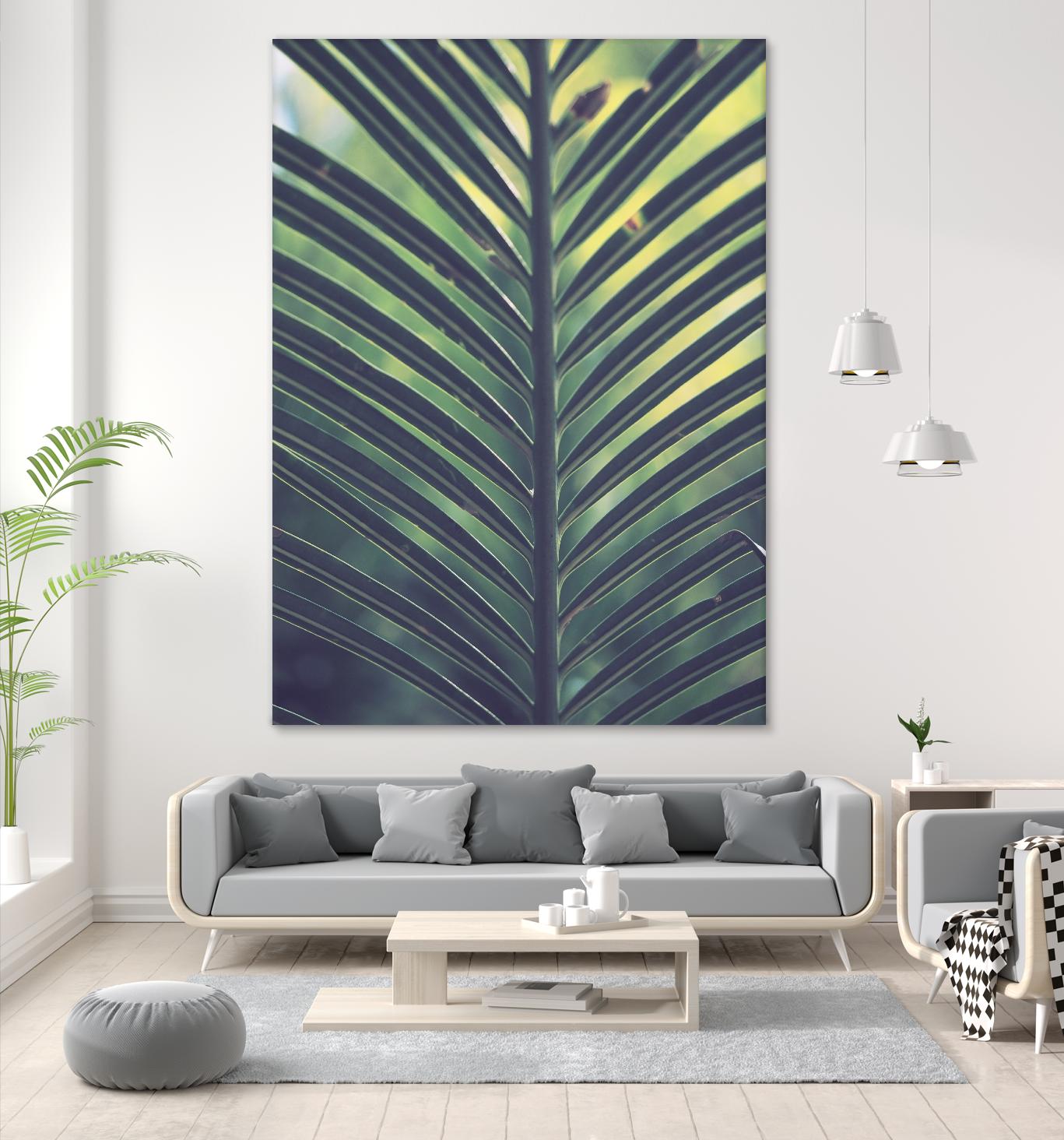 Leaf by Pexels on GIANT ART - yellow tropical