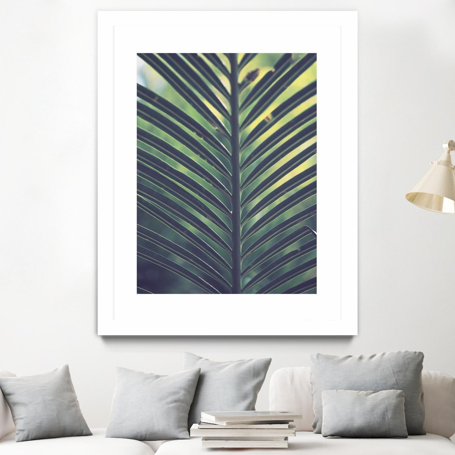 Leaf by Pexels on GIANT ART - yellow tropical