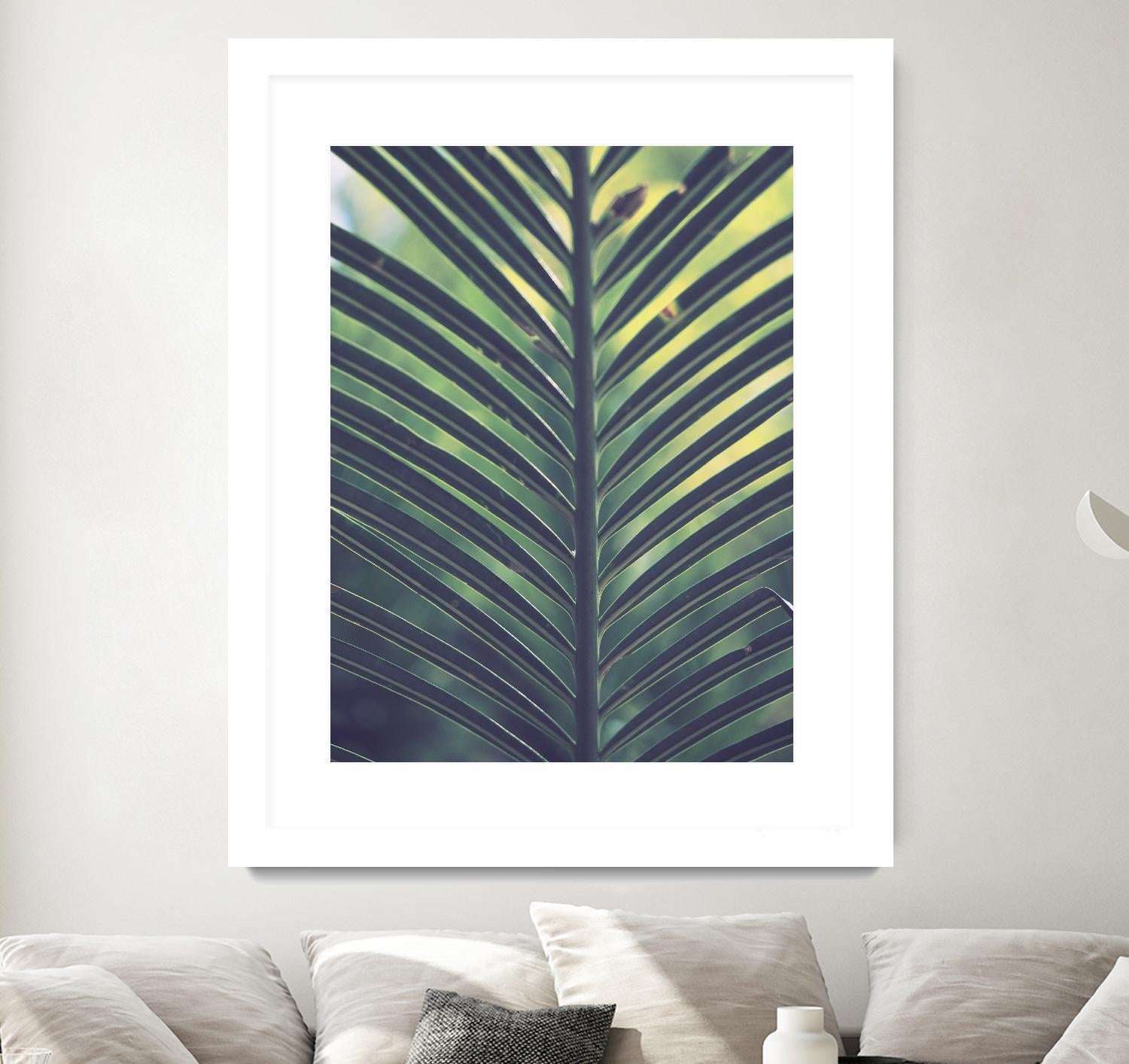 Leaf by Pexels on GIANT ART - yellow tropical