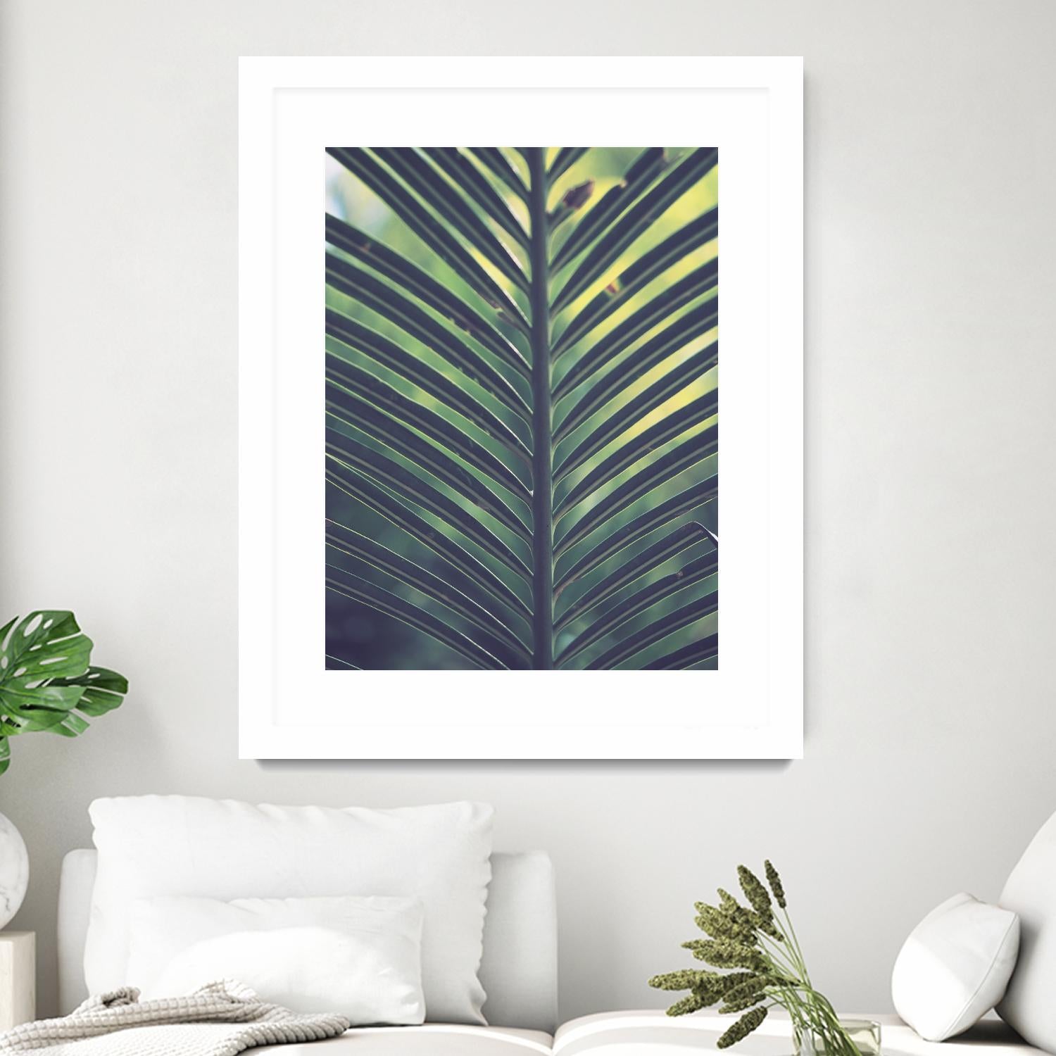 Leaf by Pexels on GIANT ART - yellow tropical
