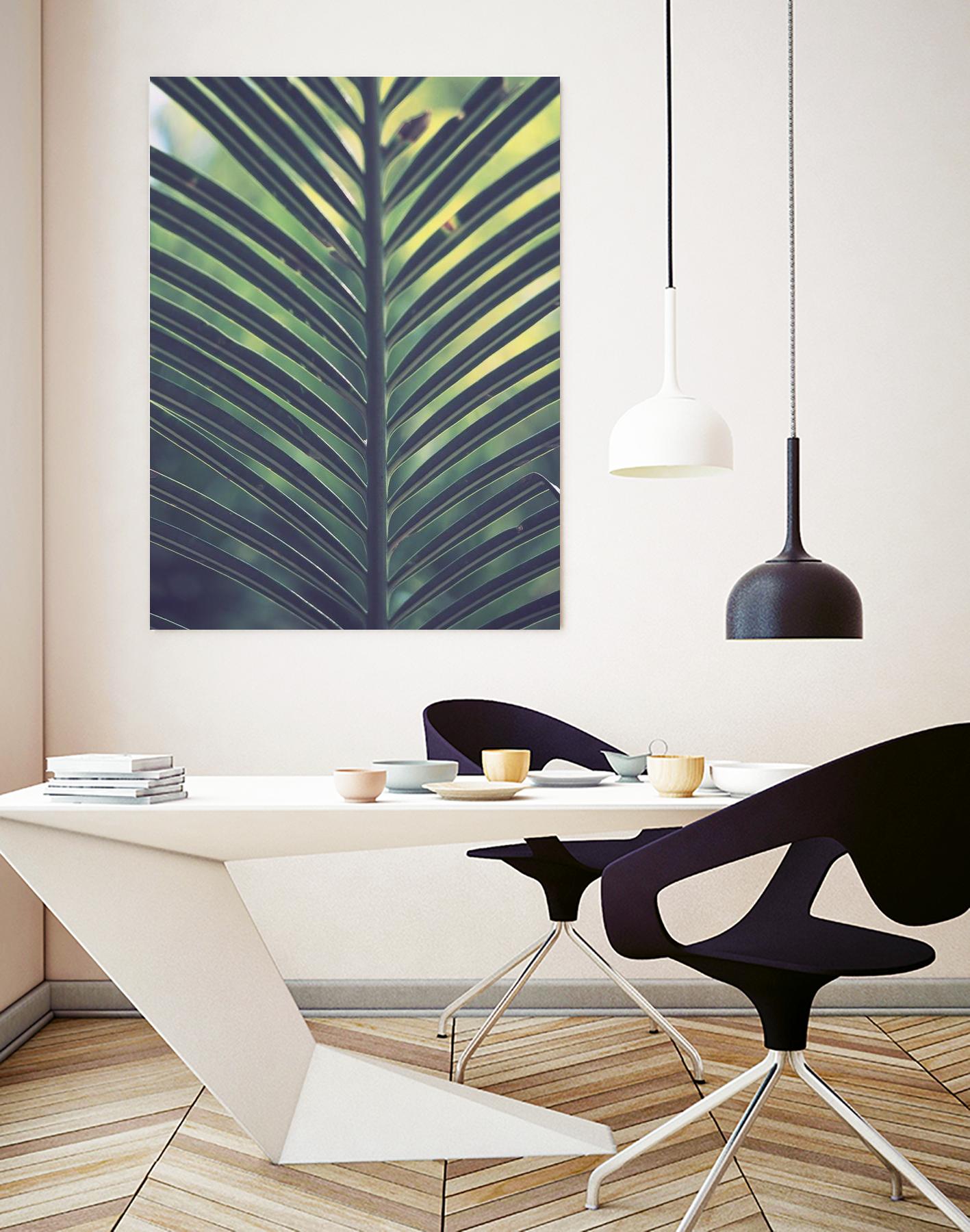 Leaf by Pexels on GIANT ART - yellow tropical