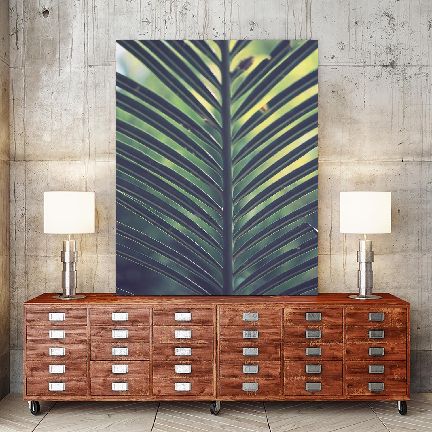 Leaf by Pexels on GIANT ART - yellow tropical