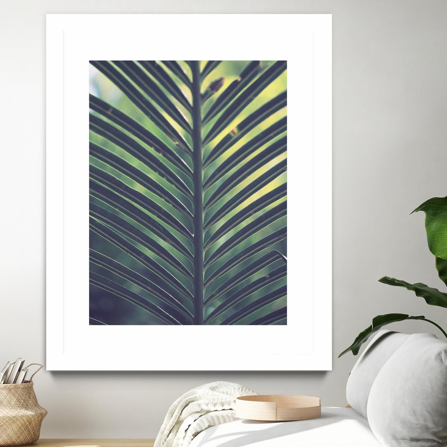 Leaf by Pexels on GIANT ART - yellow tropical