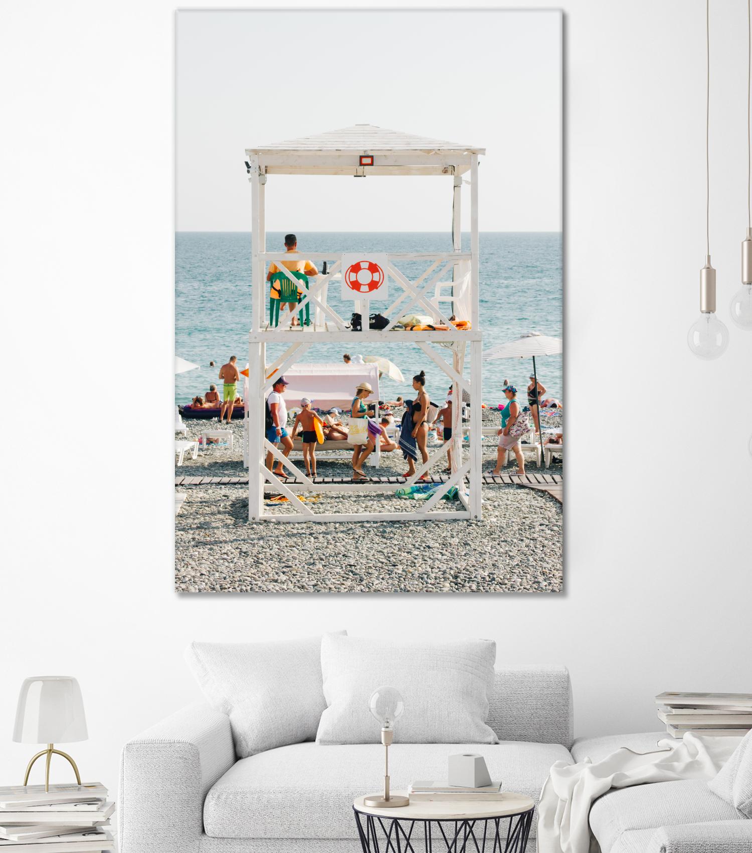 On duty by Pexels on GIANT ART - red sea scene