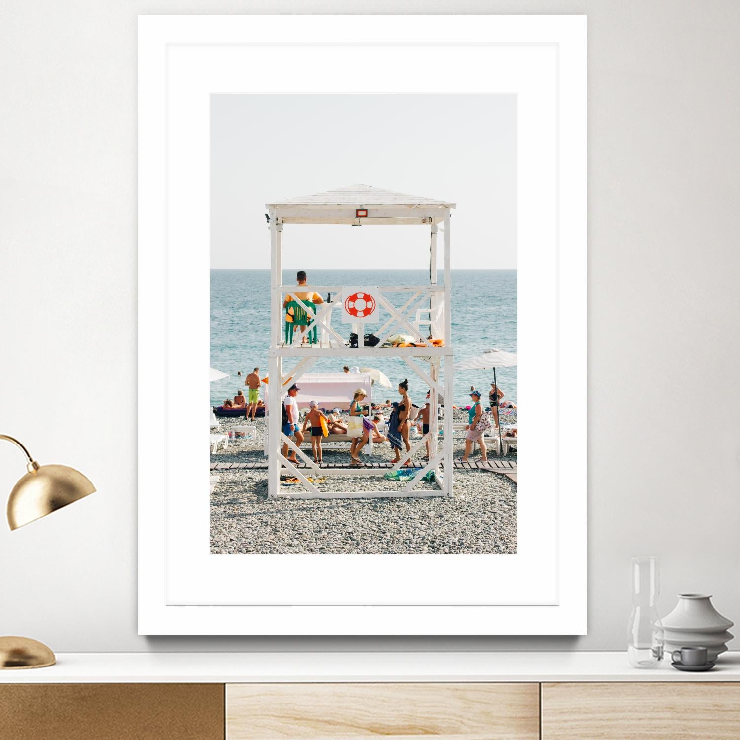 On duty by Pexels on GIANT ART - red sea scene