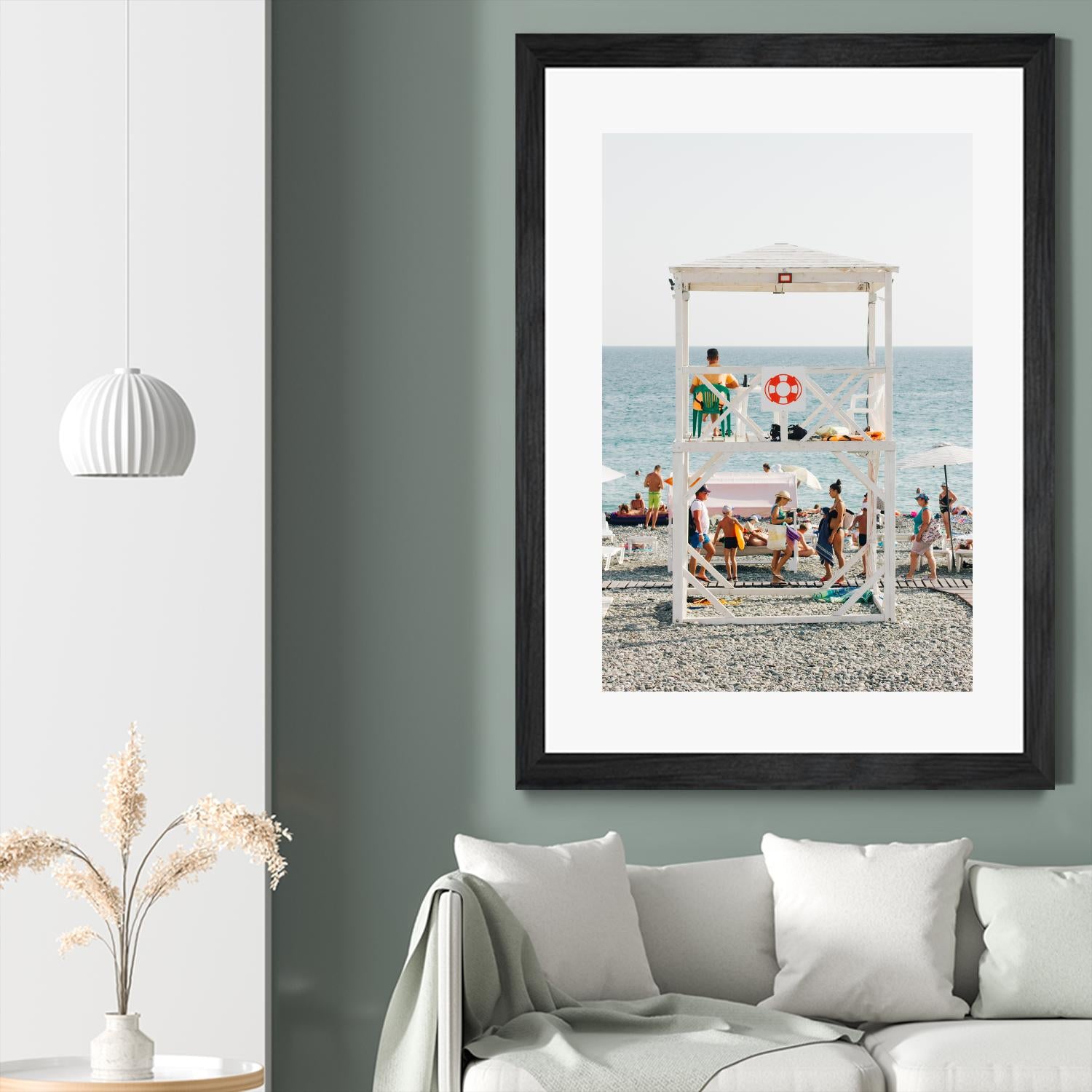 On duty by Pexels on GIANT ART - red sea scene