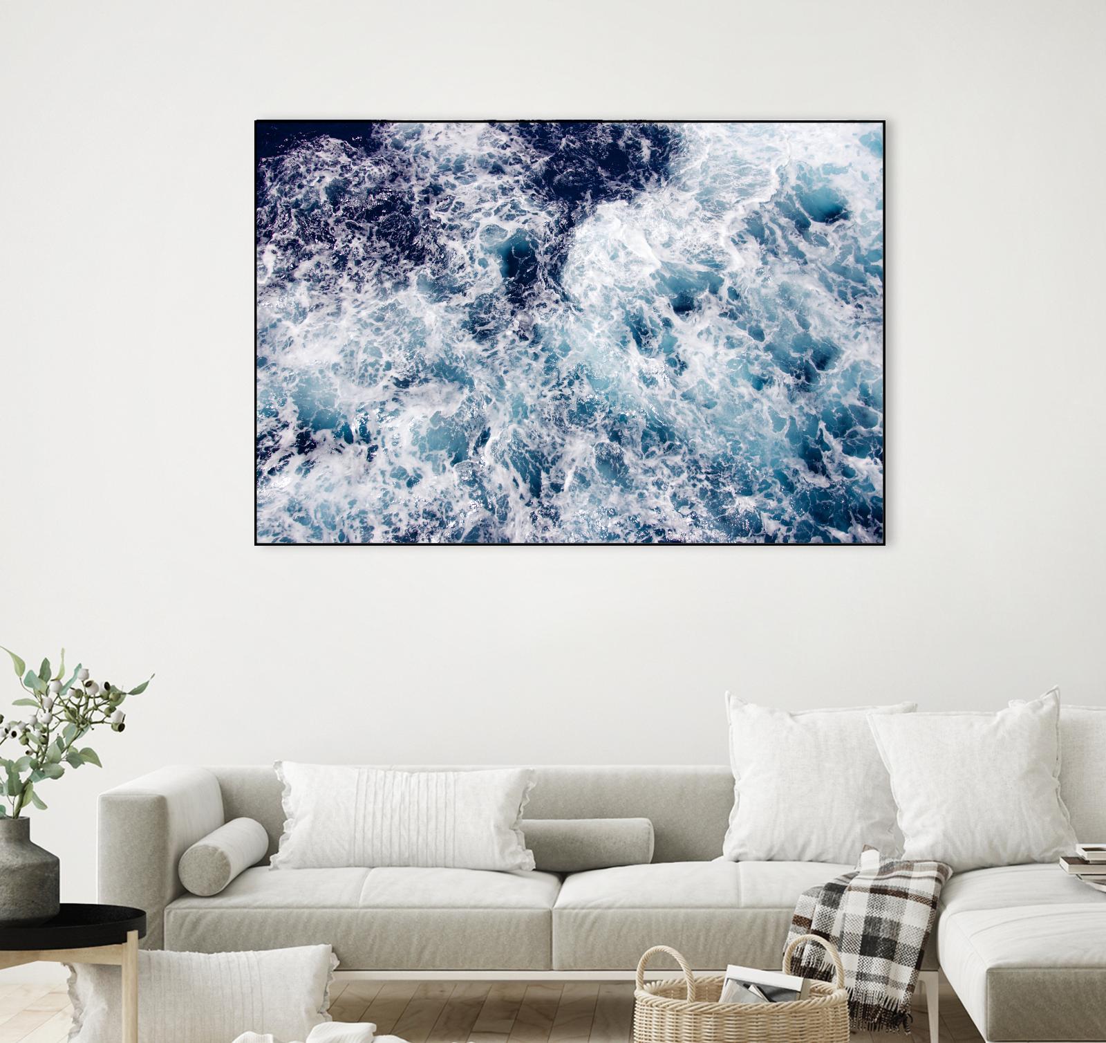 Swirl by Pexels on GIANT ART - white sea scene waves