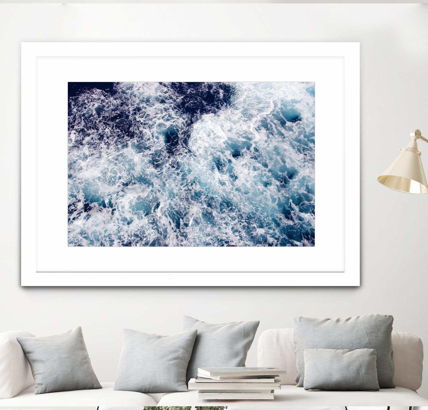 Swirl by Pexels on GIANT ART - white sea scene waves
