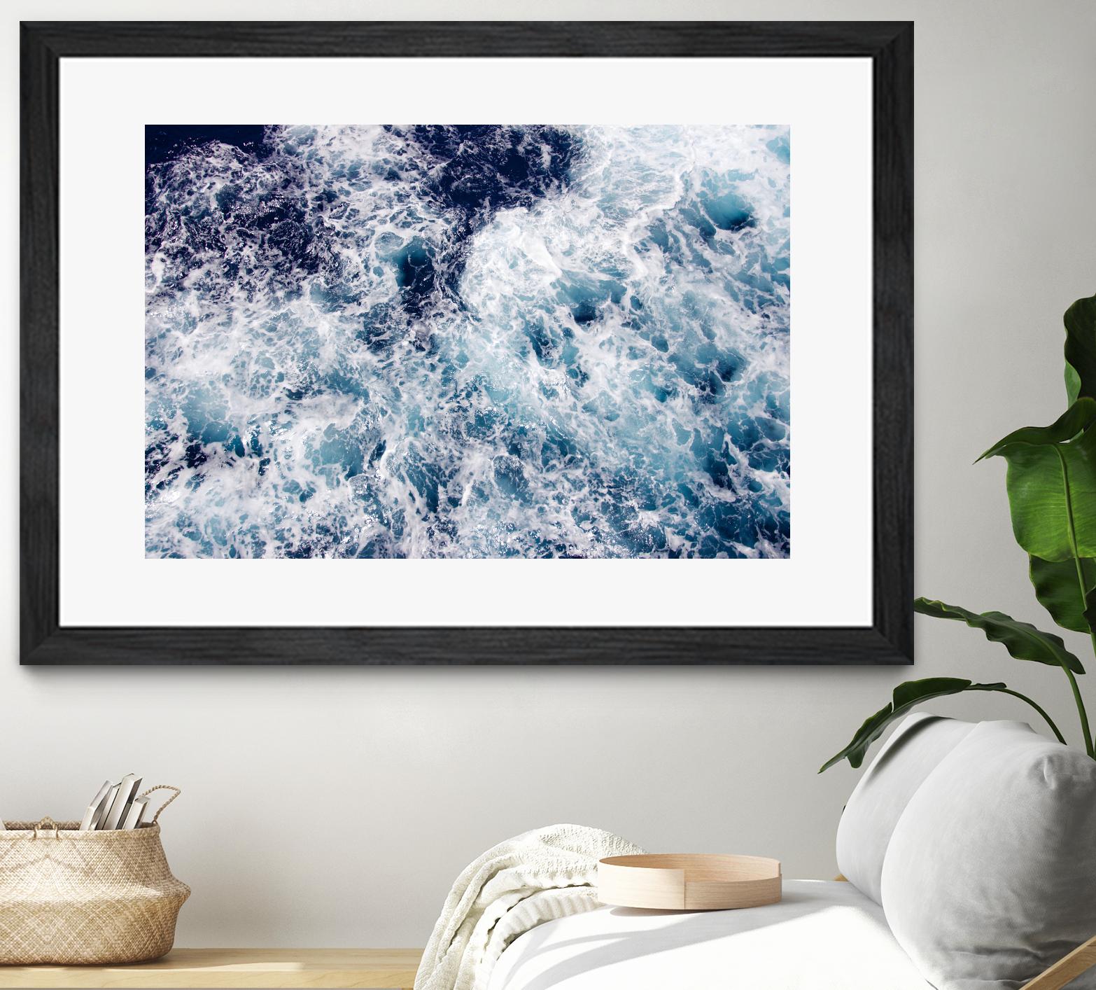 Swirl by Pexels on GIANT ART - white sea scene waves