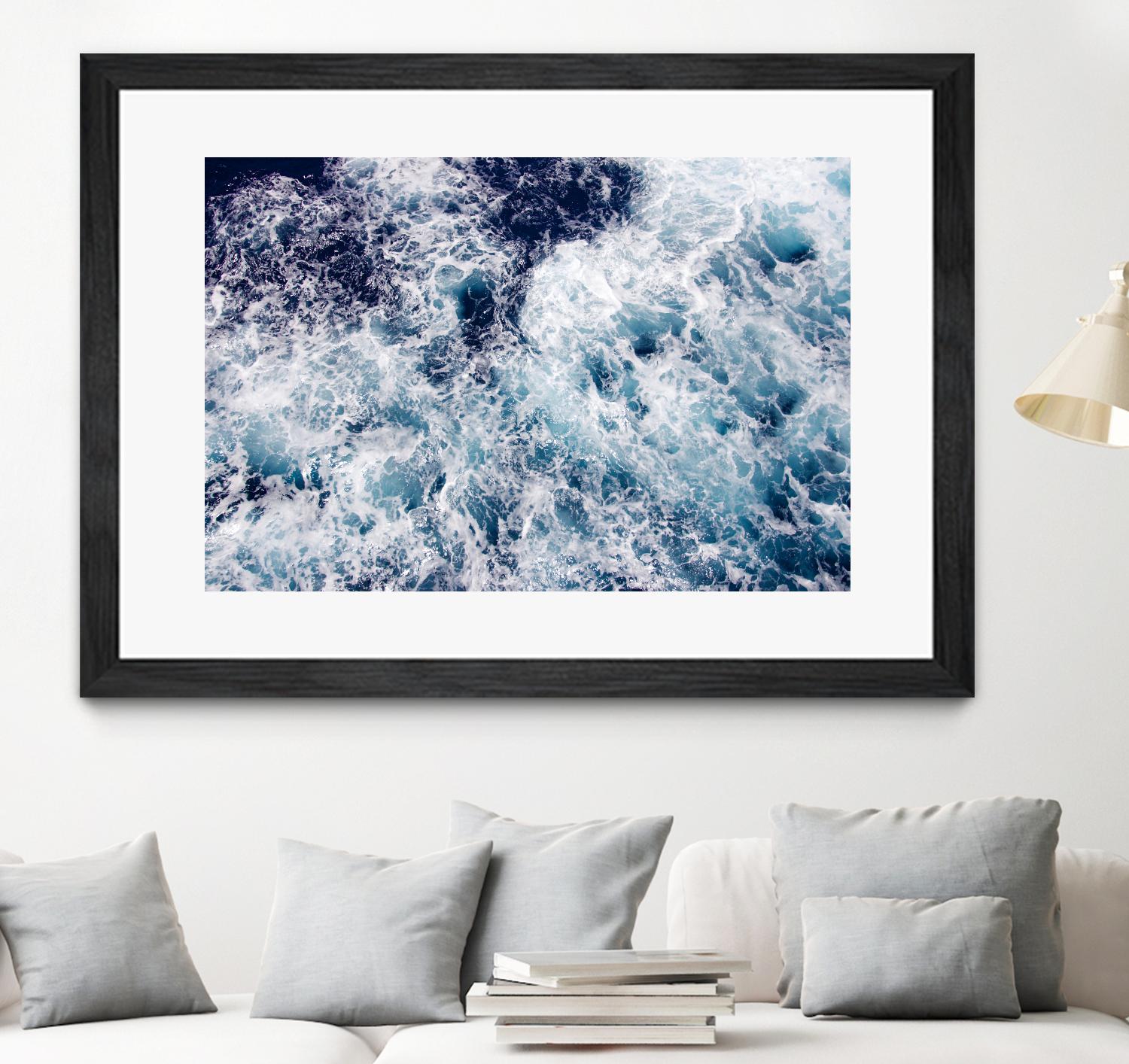 Swirl by Pexels on GIANT ART - white sea scene waves