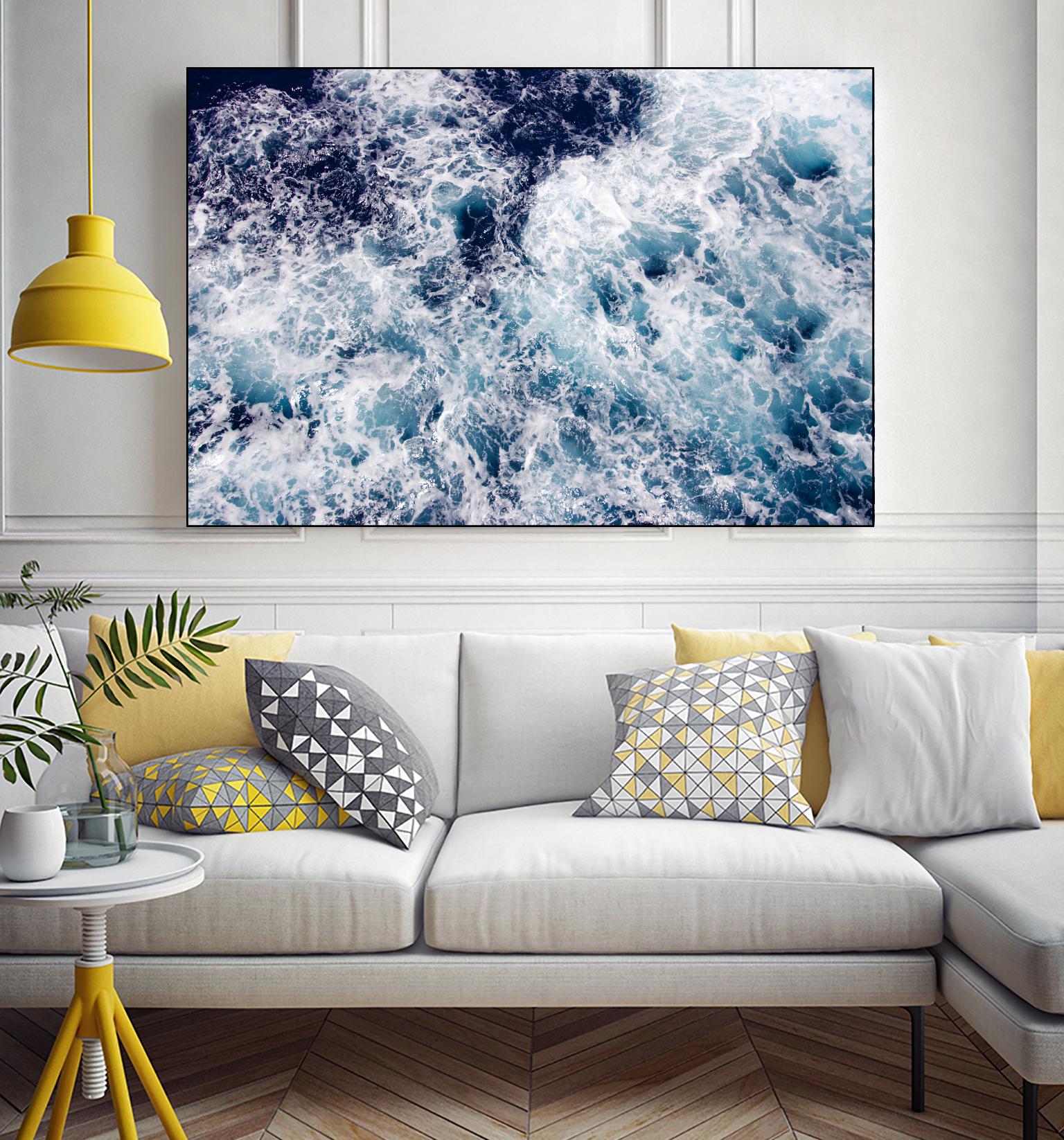 Swirl by Pexels on GIANT ART - white sea scene waves