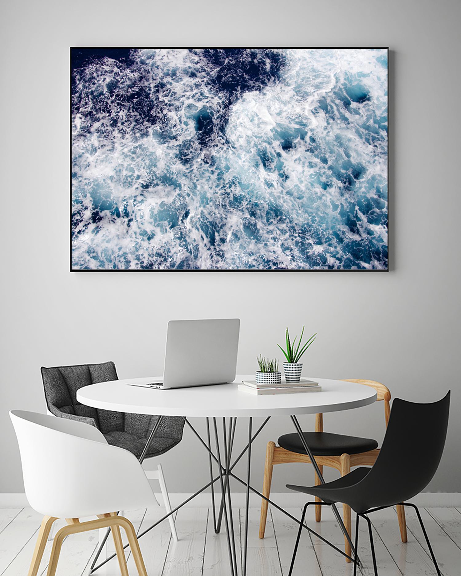 Swirl by Pexels on GIANT ART - white sea scene waves