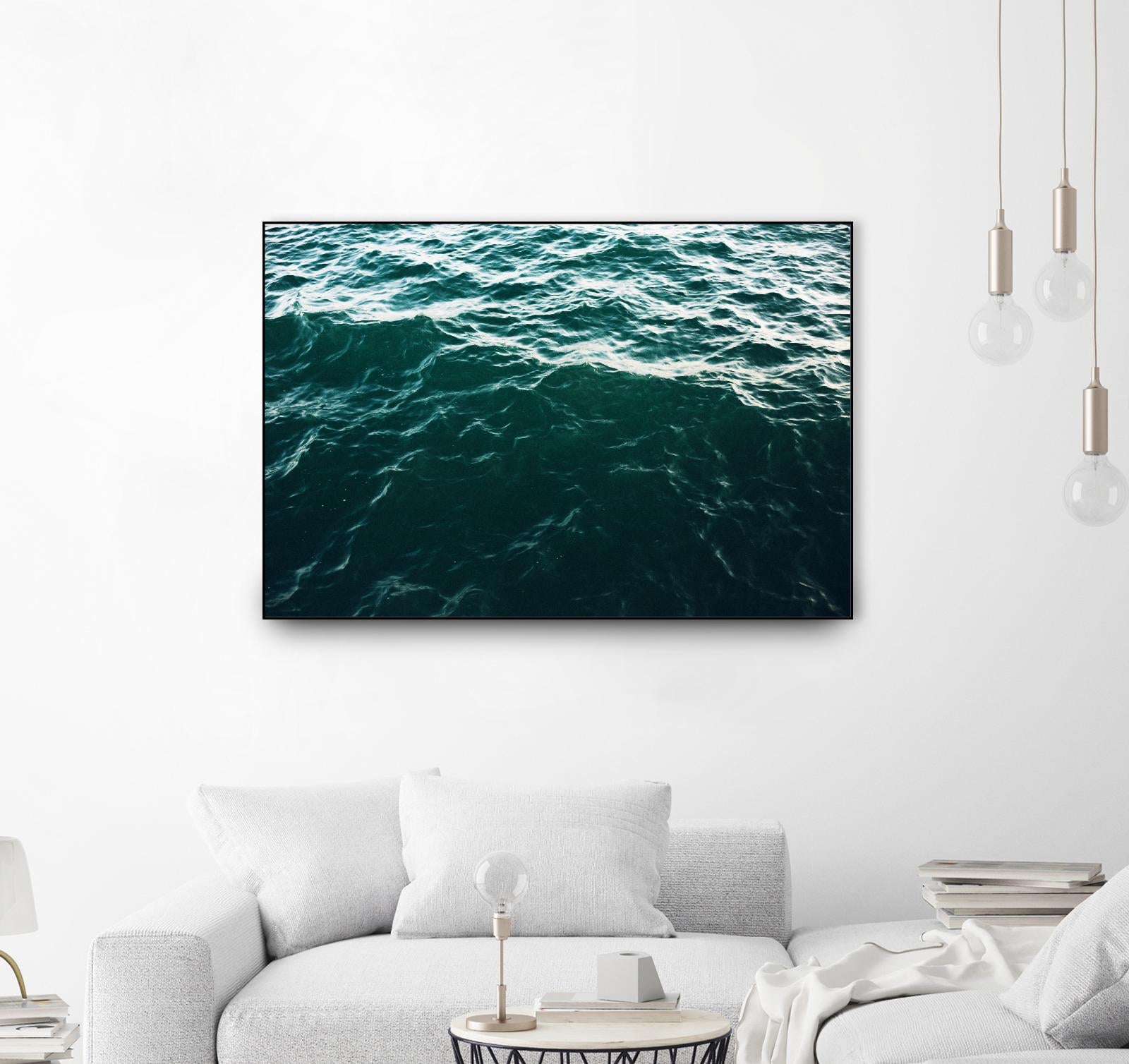 Waves by Pexels on GIANT ART - black sea scene