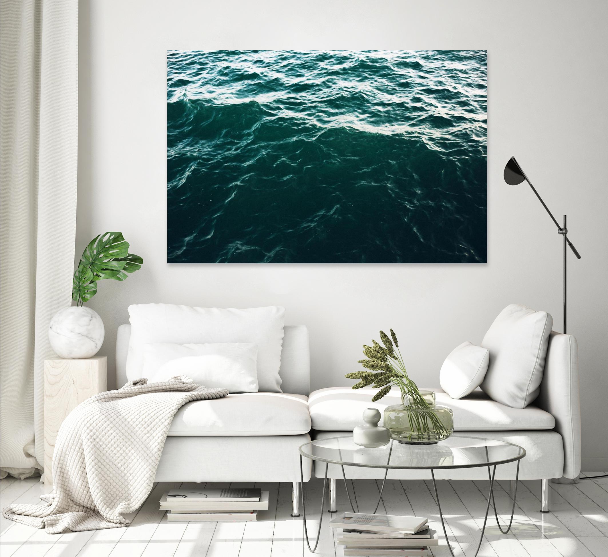 Waves by Pexels on GIANT ART - black sea scene