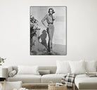 Grace Kelly (b/w photo) by BridgemanArt on GIANT ART - black and white actress