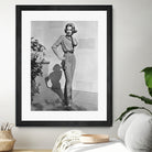 Grace Kelly (b/w photo) by BridgemanArt on GIANT ART - black and white actress