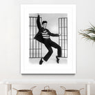 Jailhouse Rock' de RichardThorpe avec Elvis Presley 1957 by Bridgeman Images on GIANT ART - black and white photography 