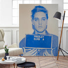 Elvis I, 2017  by Studwell, David on GIANT ART - blue photography