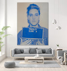 Elvis I, 2017  by Studwell, David on GIANT ART - blue photography