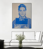 Elvis I, 2017  by Studwell, David on GIANT ART - blue photography