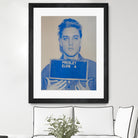 Elvis I, 2017  by Studwell, David on GIANT ART - blue photography