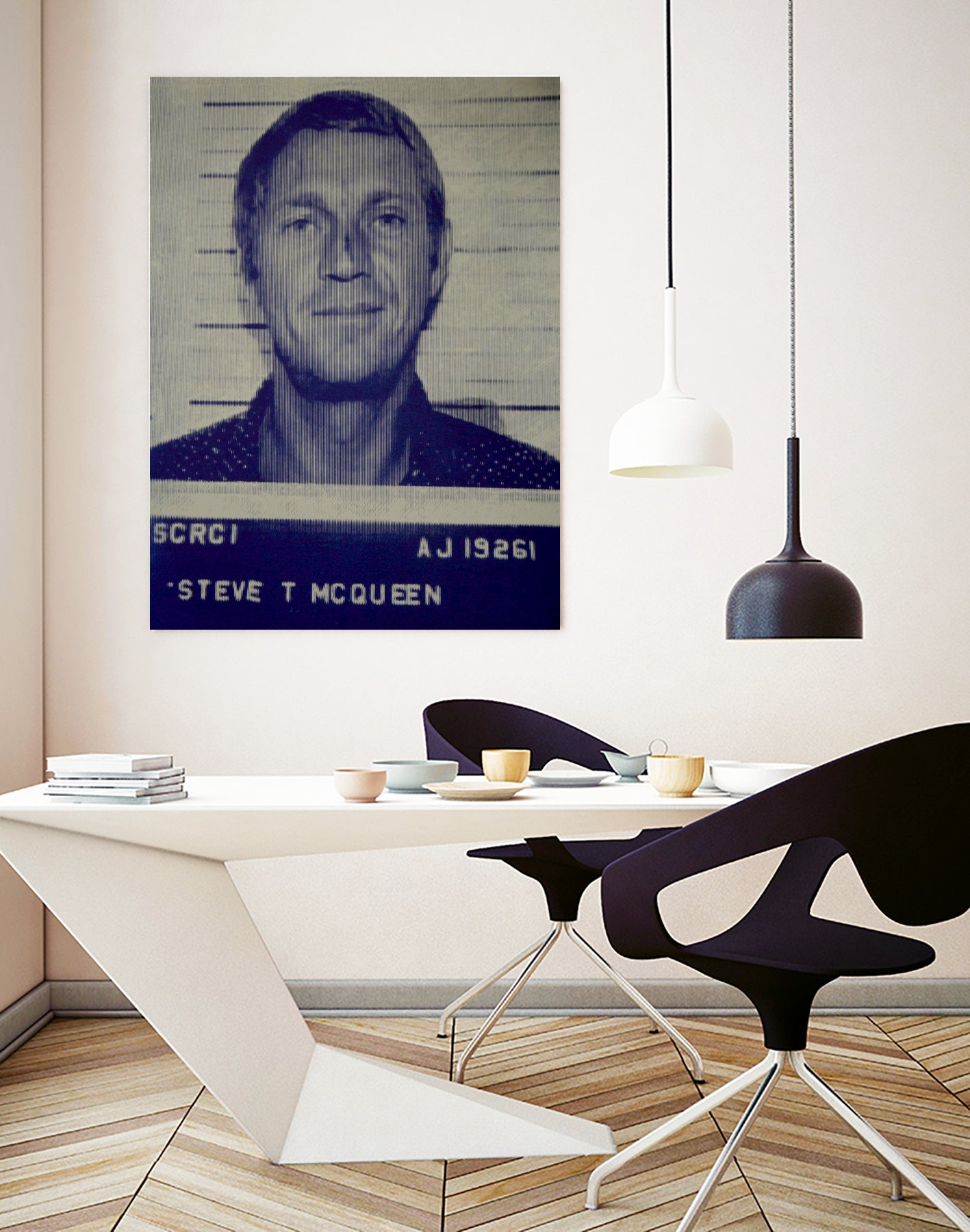 Steve McQueen I, 2017 by Bridgeman Iamges  on GIANT ART - black 