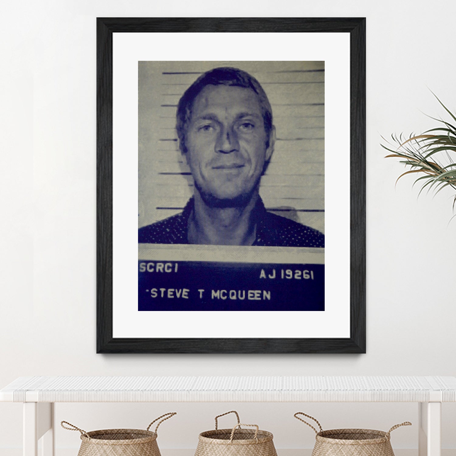 Steve McQueen I, 2017 by Bridgeman Iamges  on GIANT ART - black 