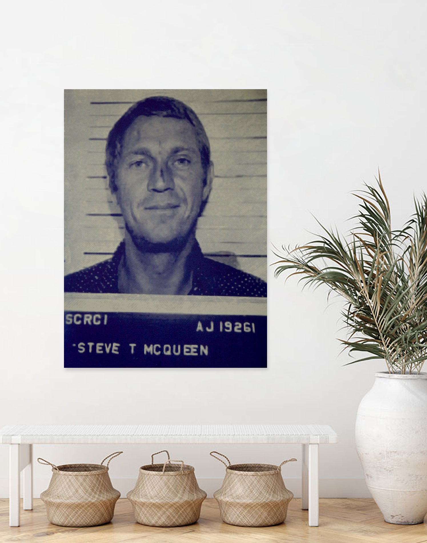 Steve McQueen I, 2017 by Bridgeman Iamges  on GIANT ART - black 