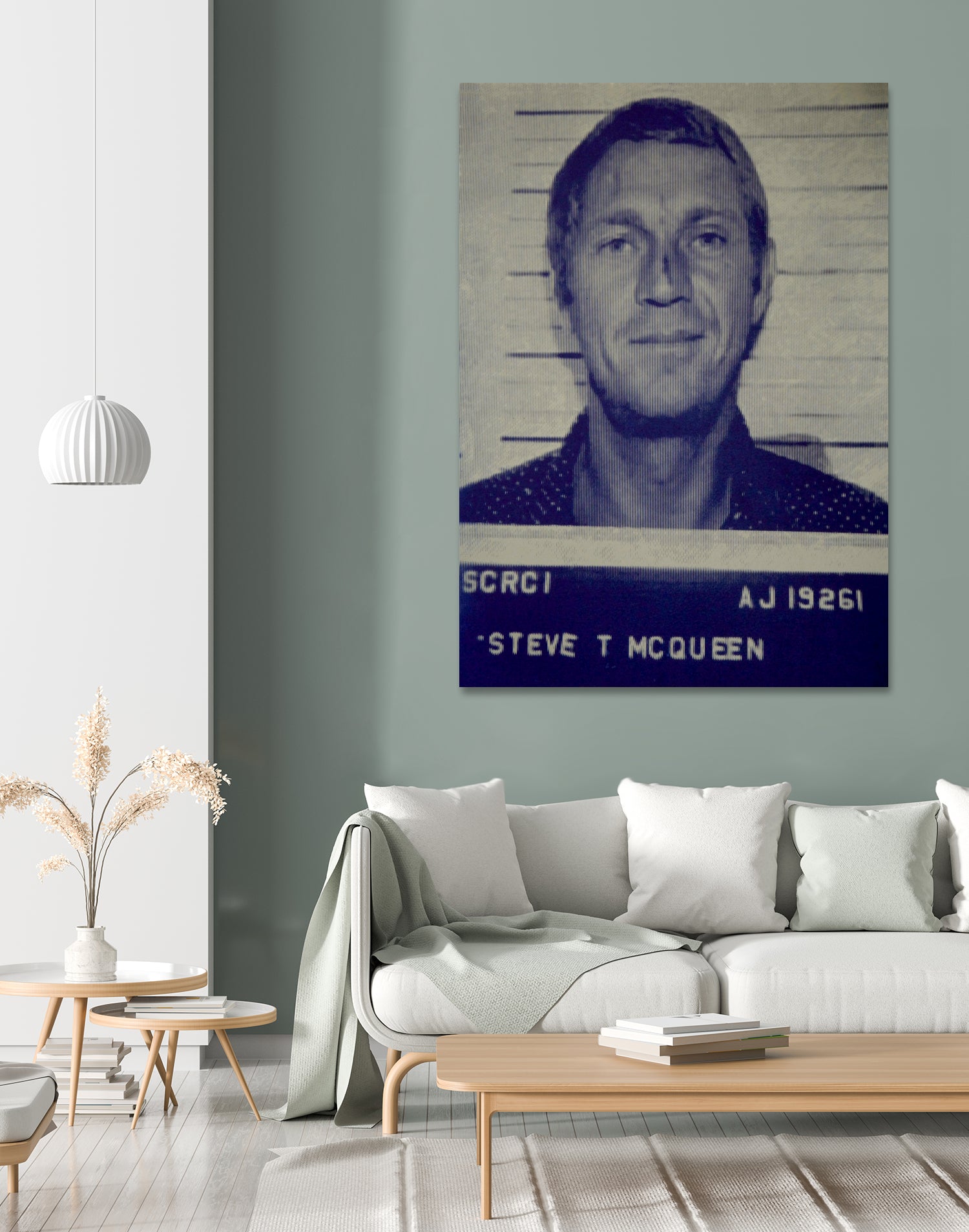 Steve McQueen I, 2017 by Bridgeman Iamges  on GIANT ART - black 