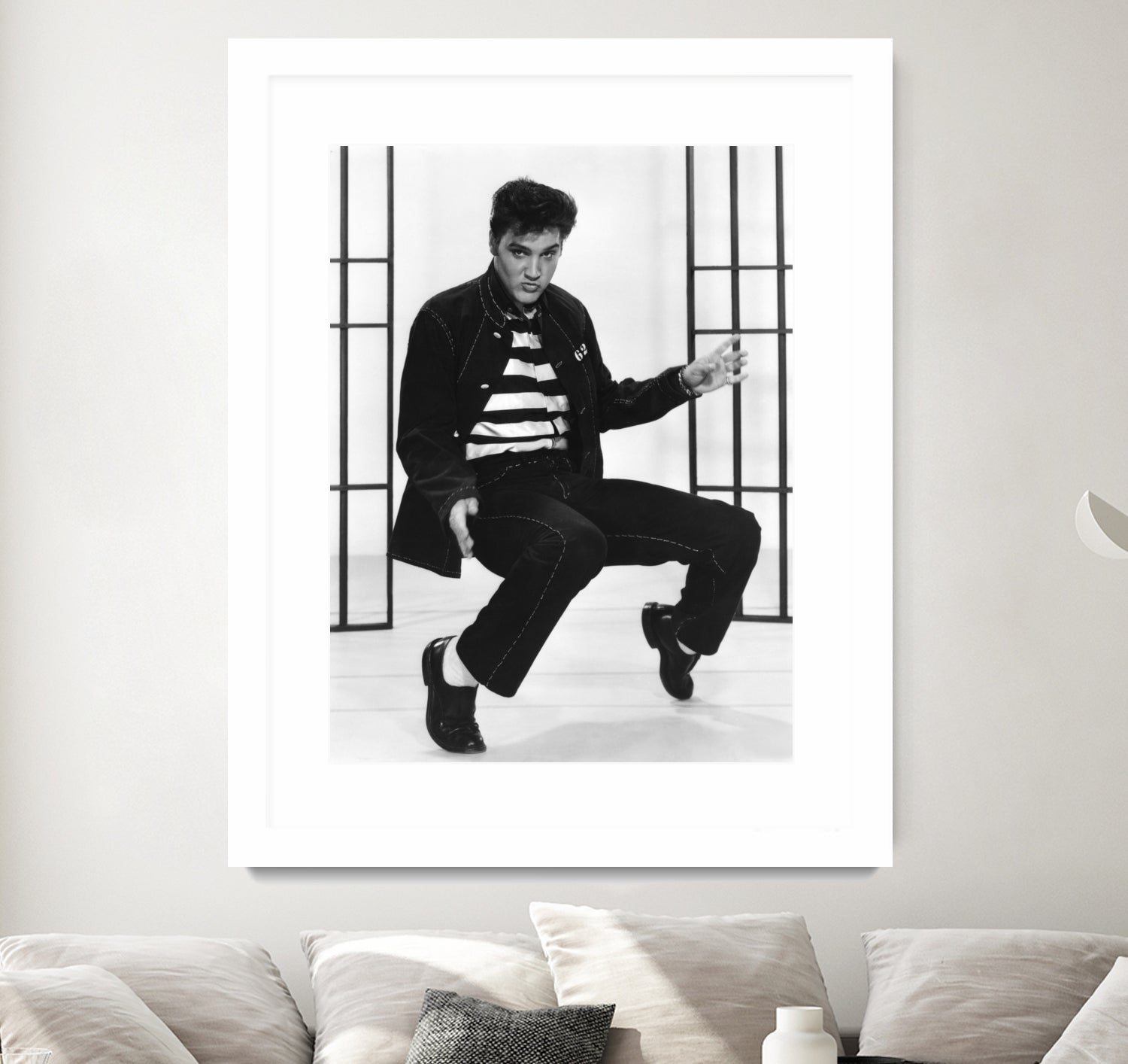 Elvis Presley by  Bridgeman Images on GIANT ART - black and white  photography