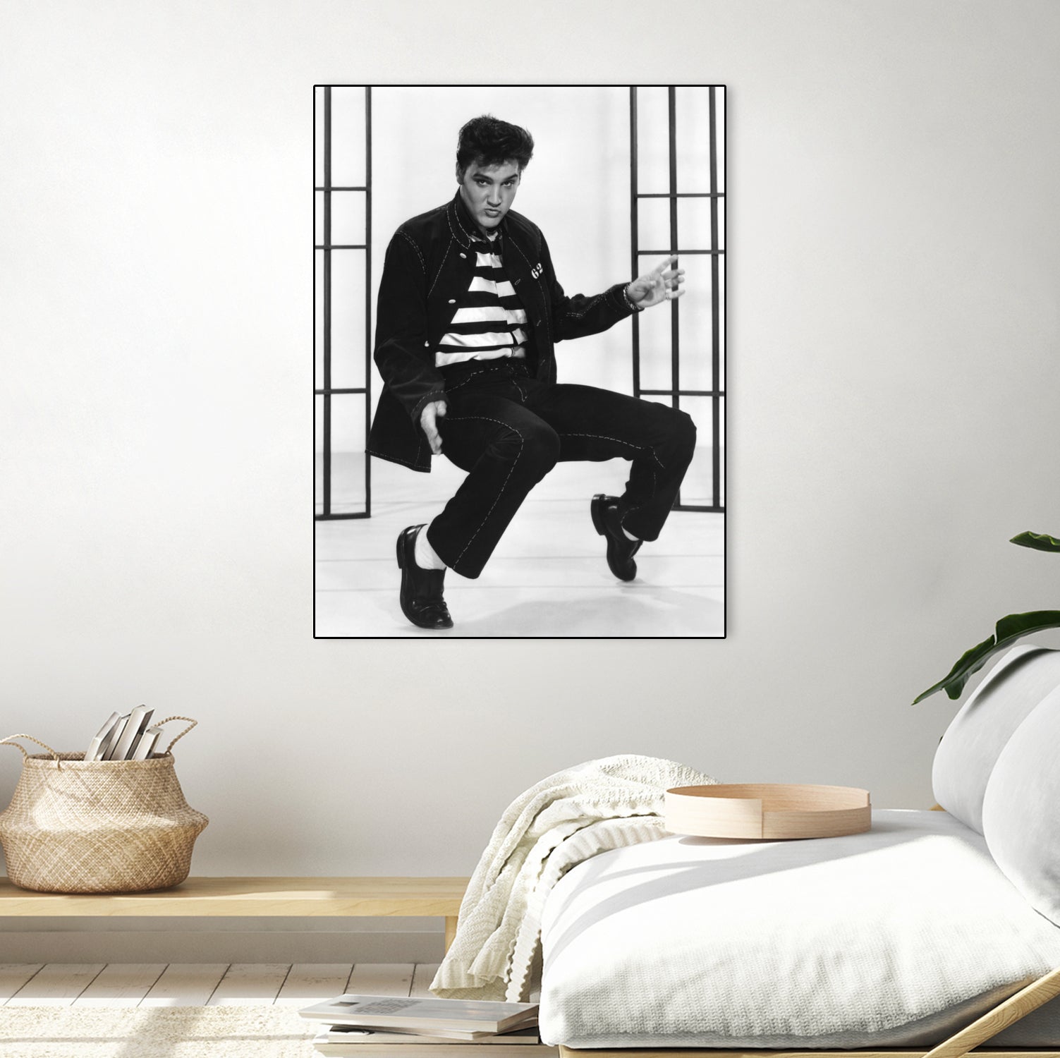 Elvis Presley by  Bridgeman Images on GIANT ART - black and white  photography