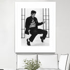 Elvis Presley by  Bridgeman Images on GIANT ART - black and white  photography