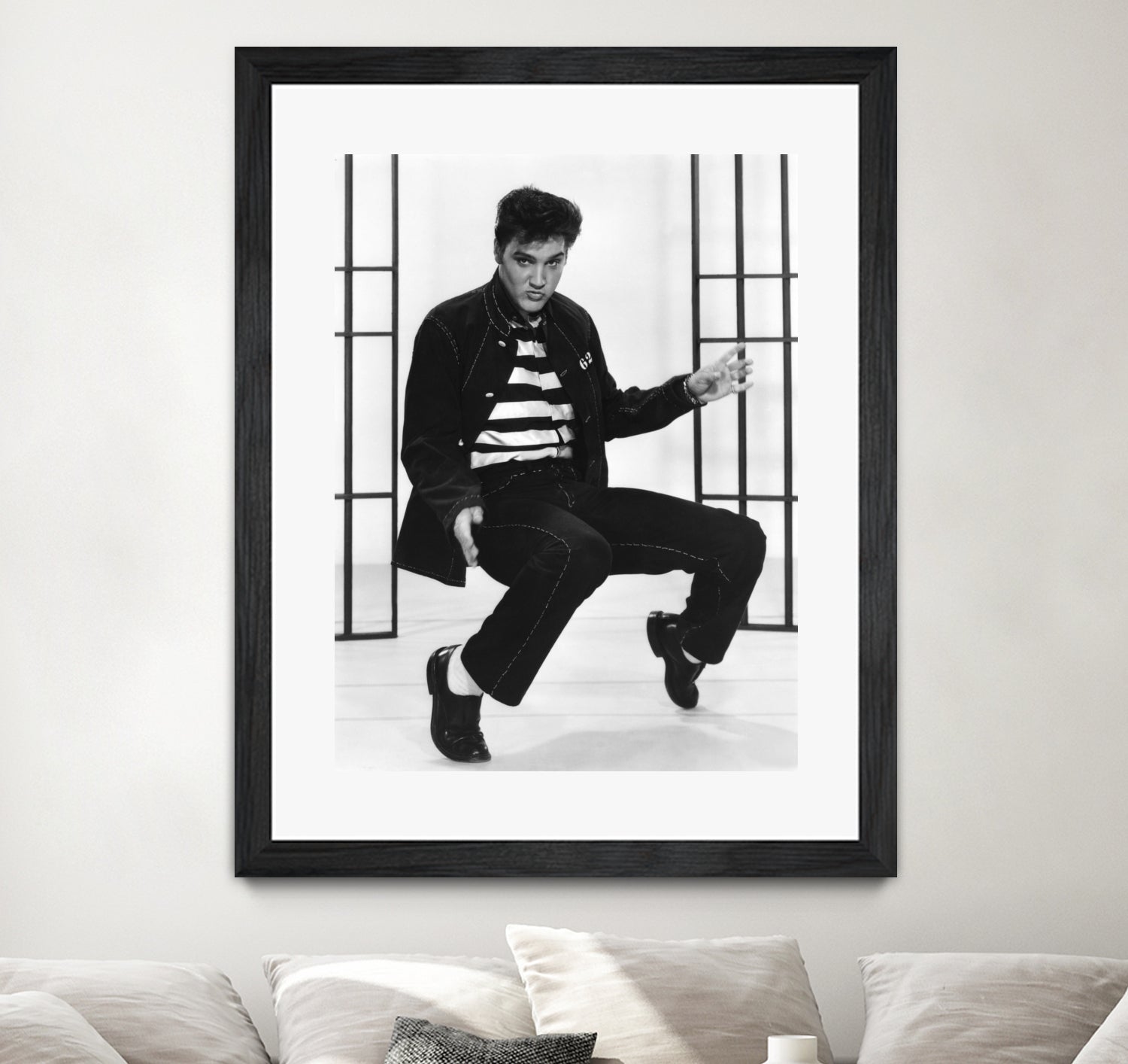 Elvis Presley by  Bridgeman Images on GIANT ART - black and white  photography