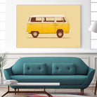 Yellow Van by Florent Bodart on GIANT ART