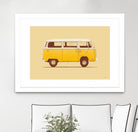 Yellow Van by Florent Bodart on GIANT ART