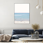 A day at the beach by 83 oranges on GIANT ART - blue coastal beach