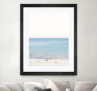 A day at the beach by 83 oranges on GIANT ART - blue coastal beach