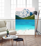 Summer Vibes  by 83 Oranges on GIANT ART - blue digital mountain