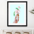 Tropical Ice Cream  by 83 oranges on GIANT ART - pink digital