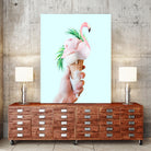 Tropical Ice Cream  by 83 oranges on GIANT ART - pink digital