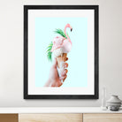 Tropical Ice Cream  by 83 oranges on GIANT ART - pink digital