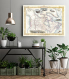 Vintage Map of Canada by Adam Shaw on GIANT ART