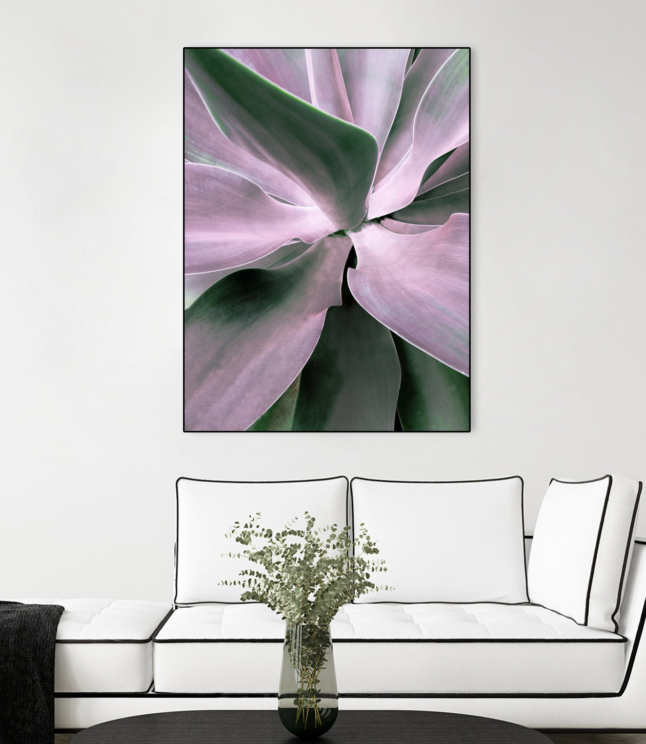 Agave by Caterina Lo Cicero on GIANT ART - pink pink