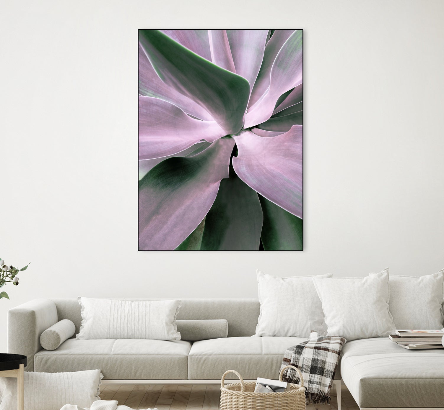 Agave by Caterina Lo Cicero on GIANT ART - pink pink