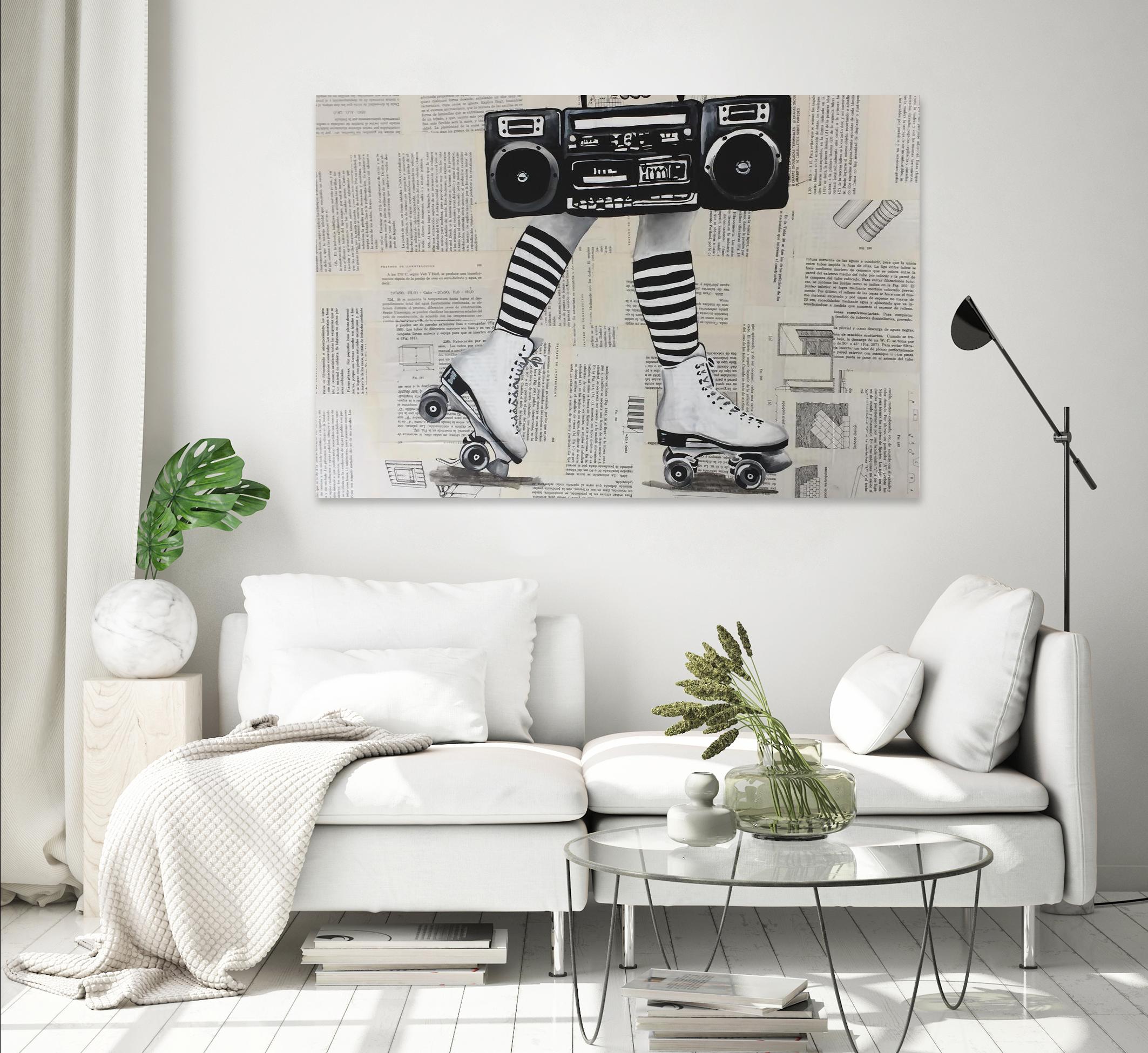 rolling by eugenia retana on GIANT ART