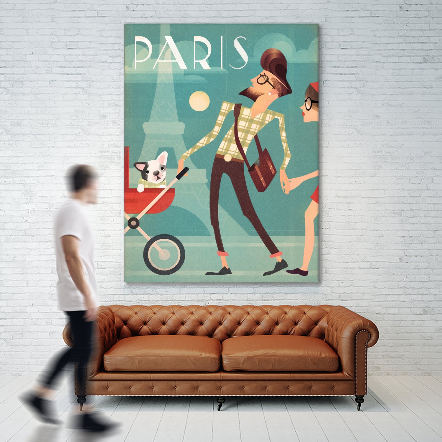 Paris Vintage Travel by Martin Wickstrom on GIANT ART