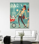 Paris Vintage Travel by Martin Wickstrom on GIANT ART