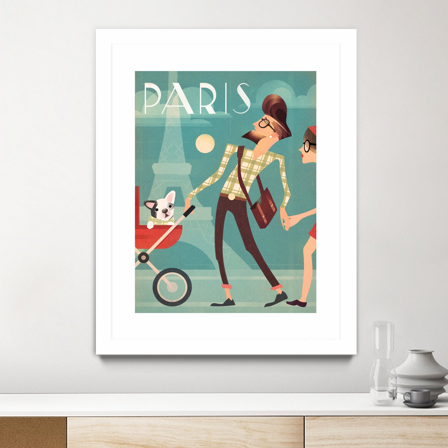 Paris Vintage Travel by Martin Wickstrom on GIANT ART