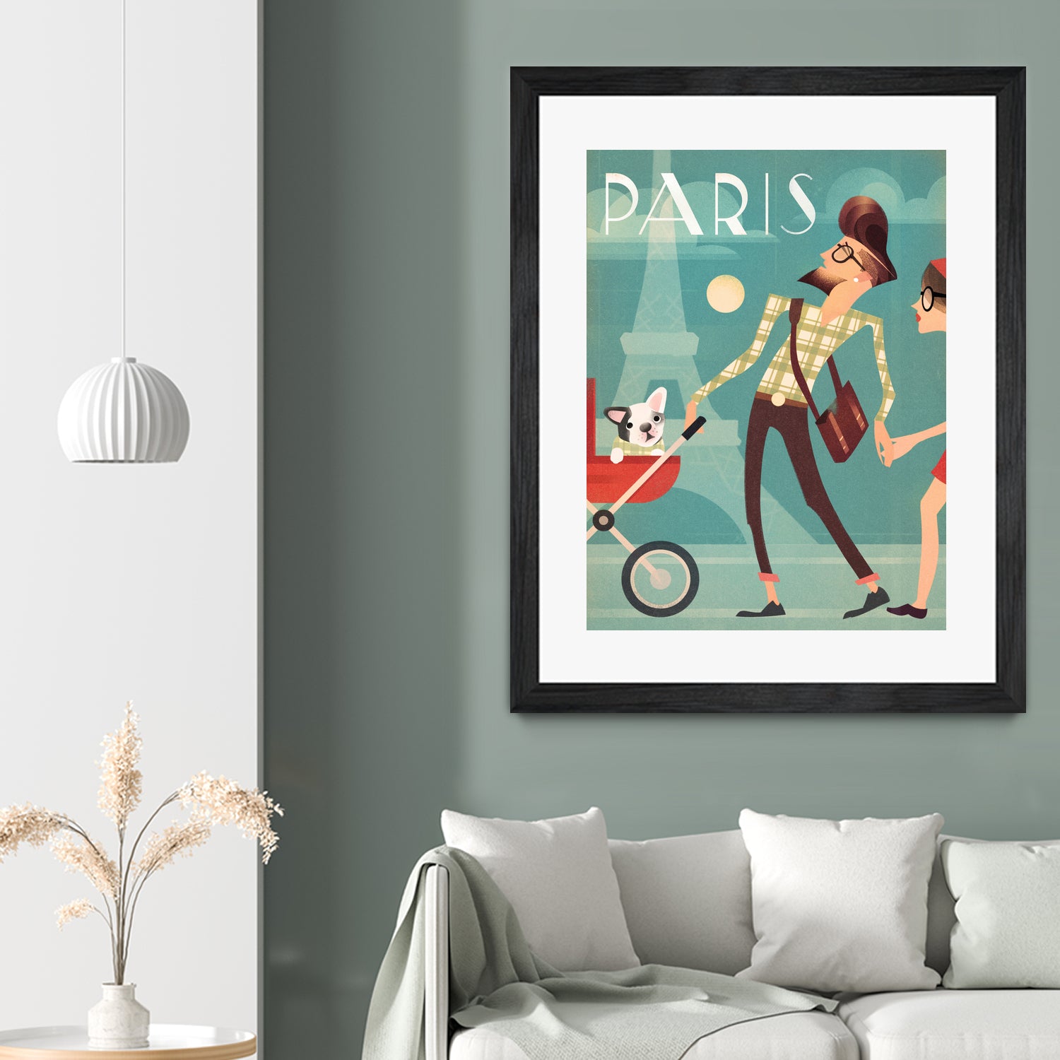 Paris Vintage Travel by Martin Wickstrom on GIANT ART