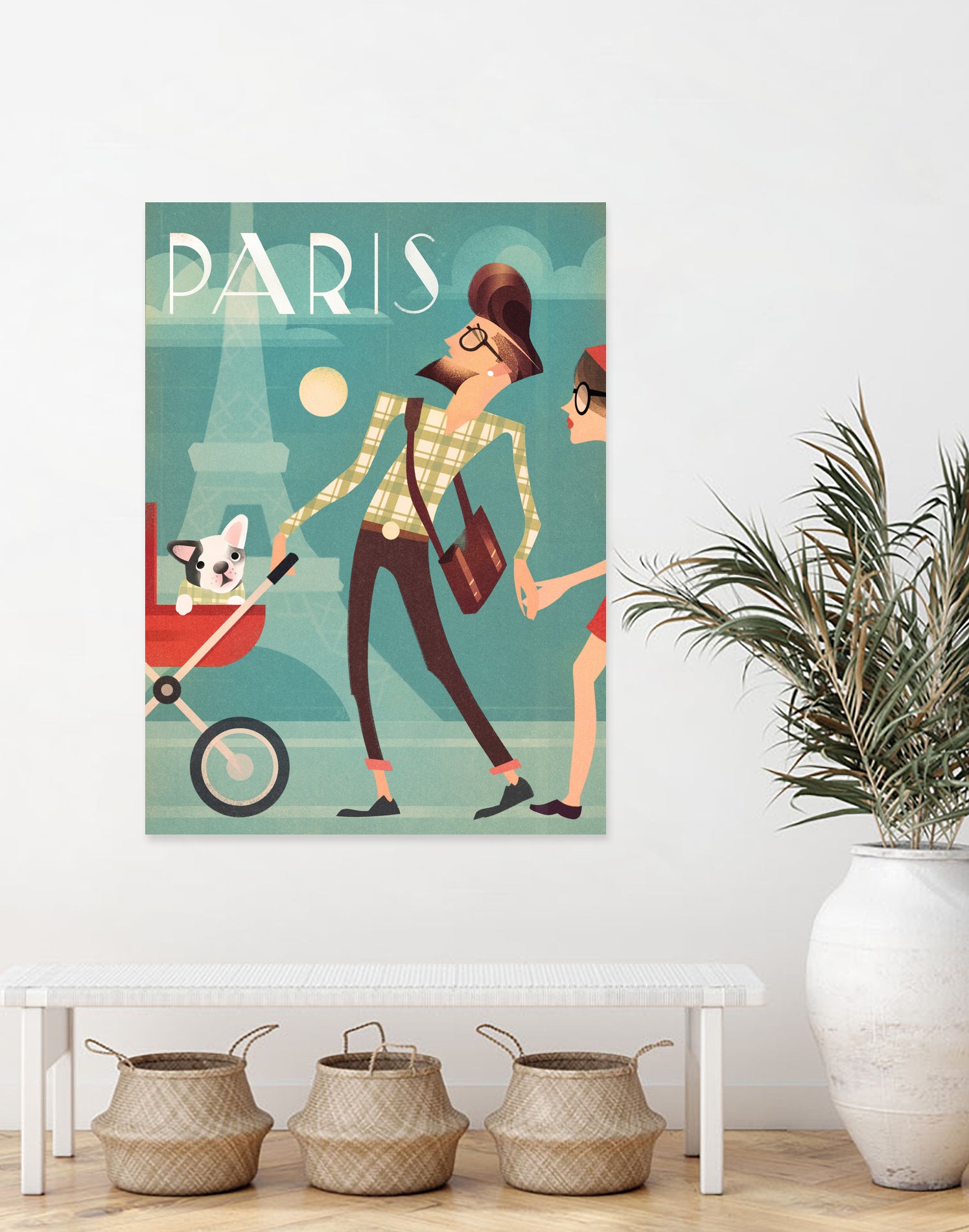 Paris Vintage Travel by Martin Wickstrom on GIANT ART